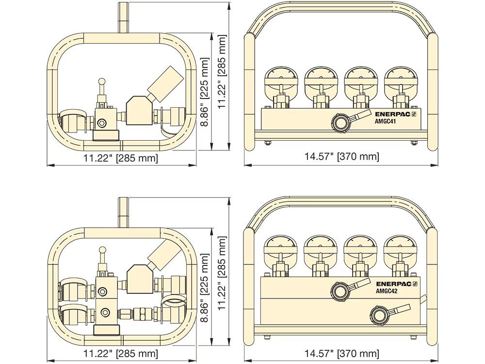 Dimension diagram for AMGC41