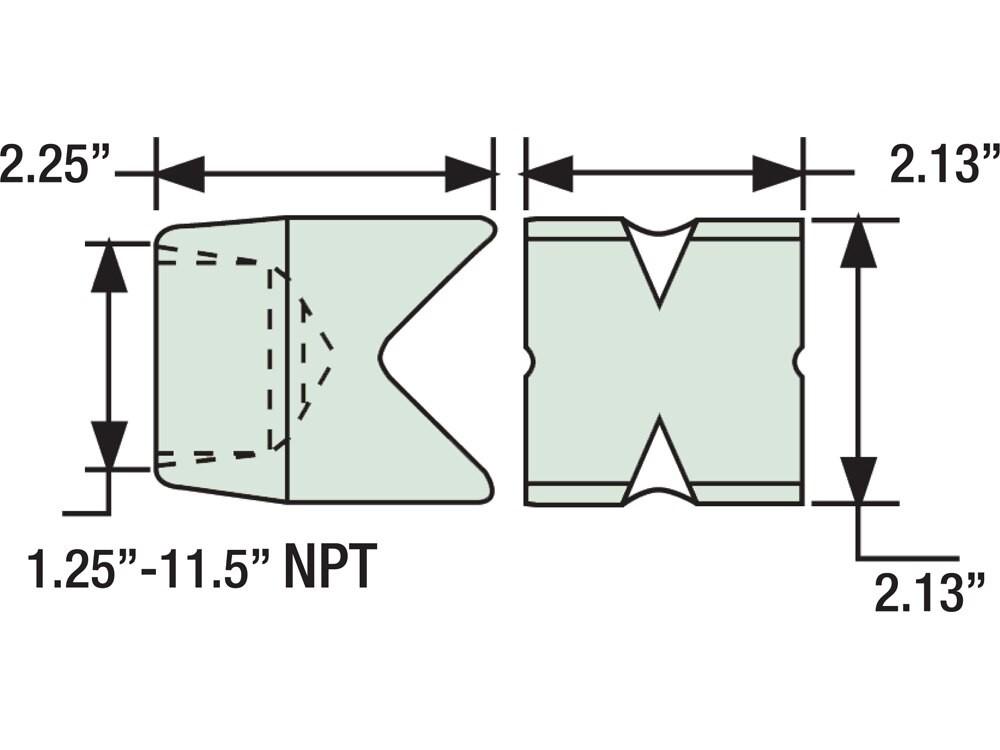 Imperial dimension diagram for MK11